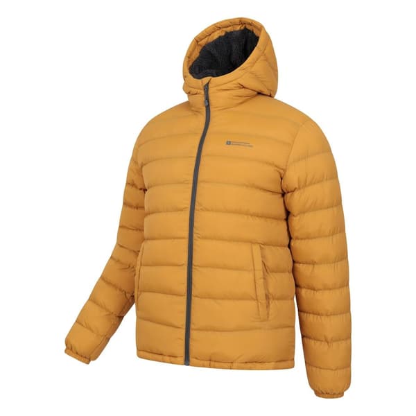 Mountain Warehouse Herr Seasons Pälsfodrad Vadderad Jacka M Mustard M