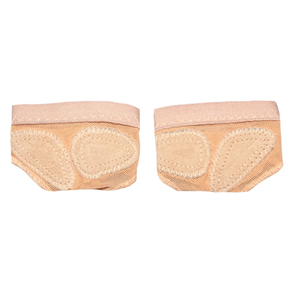 Silkeslena dam/damdansfotremmar (1 par) 2-3,5 UK naturliga Natural 2-3.5 UK