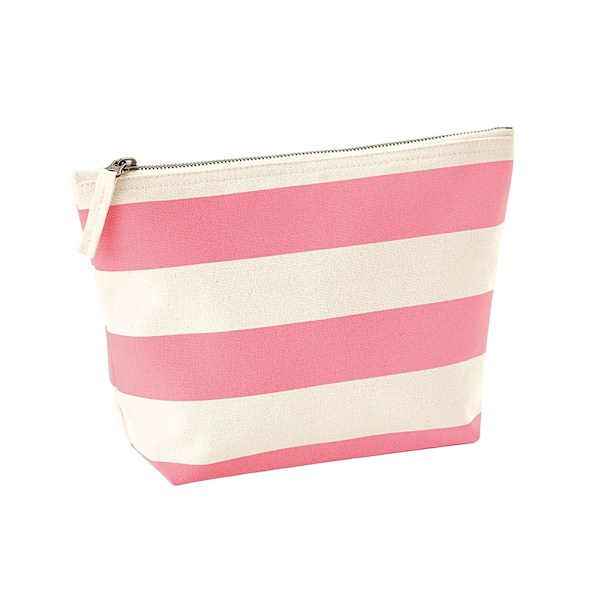 Westford Mill Nautical Accessory Bag One Size Natural/Pink Natural/Pink One Size