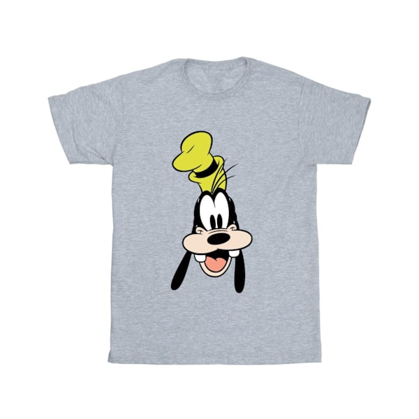 Disney Goofy Face T-shirt för pojkar 7-8 år Sports Grey Sports Grey 7-8 Years