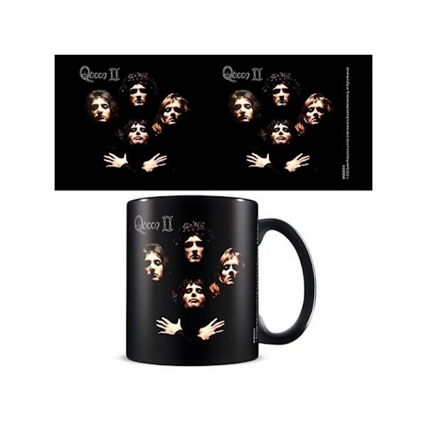 Queen Queen II Mugg En Storlek Svart Black One Size