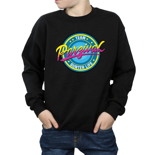 Ready Player One Boys Team Parzival Sweatshirt 5-6 år Svart Black 5-6 Years