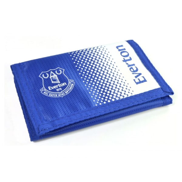 Everton FC Official Fade Design Wallet One Size Blue Blue One Size