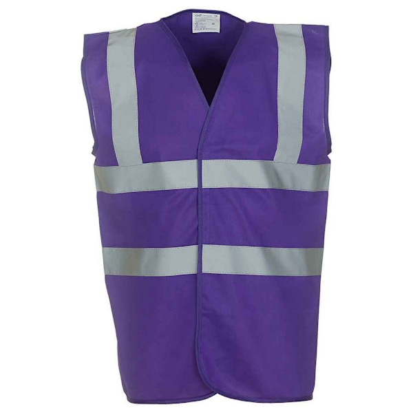 Yoko herr Band & Brace Hi-Vis väst L lila Purple L