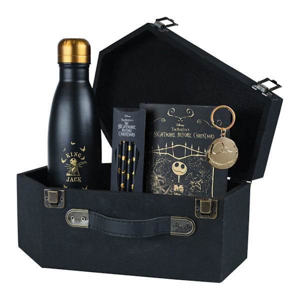 Nightmare Before Christmas Kistgåva Kista En Storlek Svart/Guld Black/Gold One Size