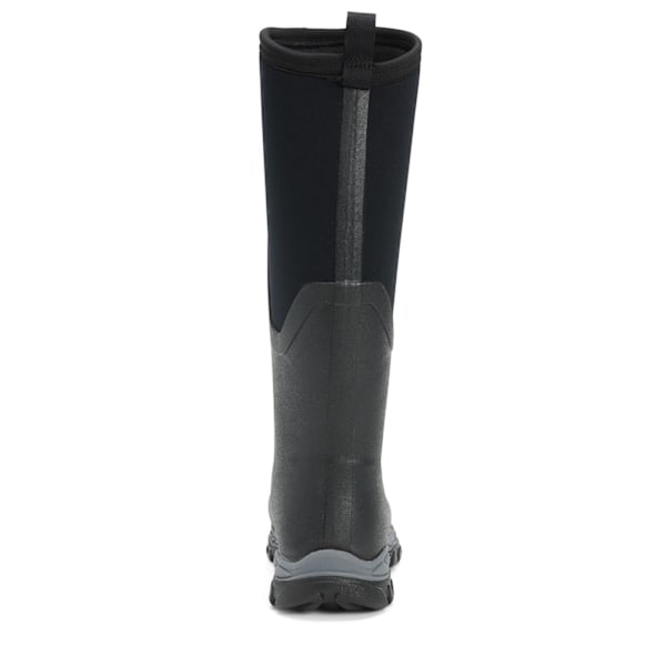 Muck Boots Dam/Dam Arctic Sport Tall Pill On Wellie Boots Black/Black 5 UK