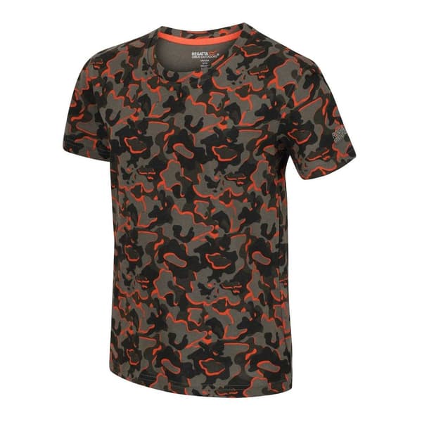 Regatta Barn T-shirt 7-8 år Grape Leaf Camo Grape Leaf Camo 7-8 Years