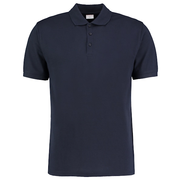 Kustom Kit Herr Kortärmad Polotröja XL Marinblå Navy Blue XL