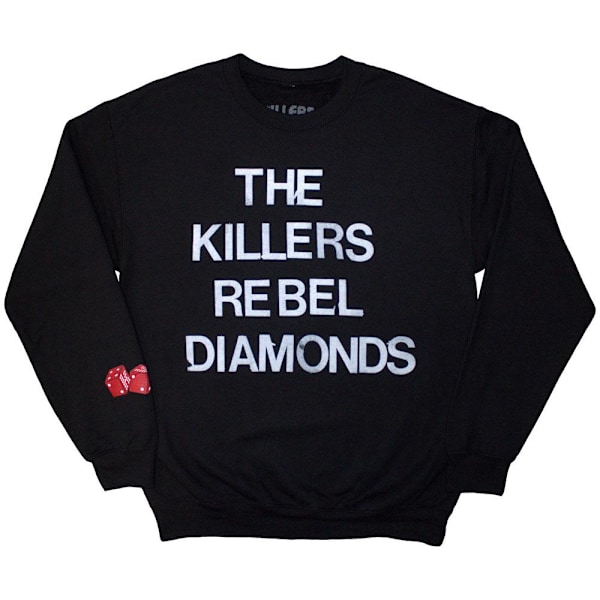 The Killers Unisex Vuxen Tour ´24 Rebel Diamonds Stacked Mjukisbyxor Black M