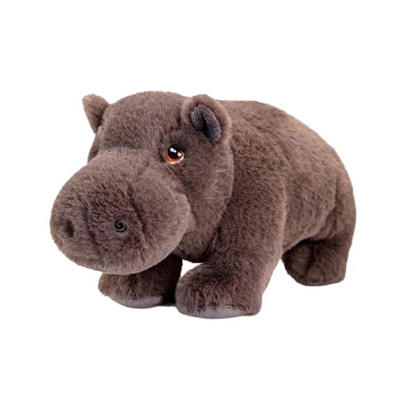 Keel Toys Hippo Plyschleksak En Storlek Brun Brown One Size