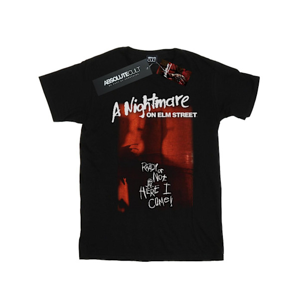 A Nightmare On Elm Street Herr Här Kommer Jag T-Shirt 3XL Svart Black 3XL