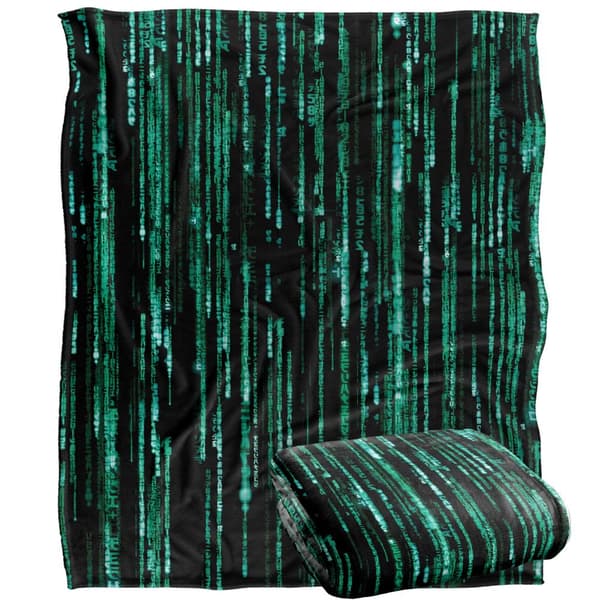 The Matrix Code Filt En Storlek Flerfärgad Multicoloured One Size