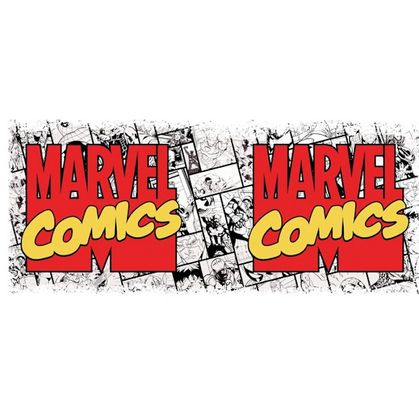 Marvel Comics Inner Two Tone Logo Mug One Size Gul/Vit/Röd Yellow/White/Red One Size