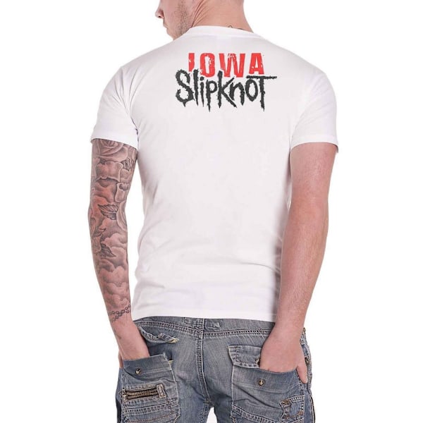 Slipknot Unisex Vuxen Iowa Goat T-Shirt L Vit White L