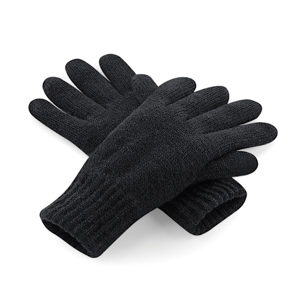Beechfield Unisex Classic Thinsulate Termiska Vinterhandskar S/M Black S/M