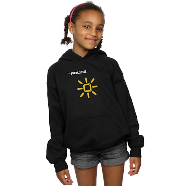 The Police Girls Invisible Sun Hoodie 5-6 år Svart Black 5-6 Years