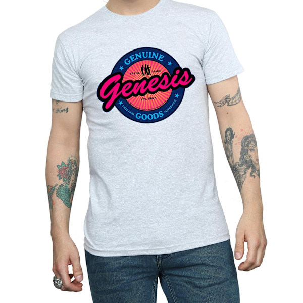 Genesis Mens Neon Logo T-Shirt XL Sports Grey Sports Grey XL