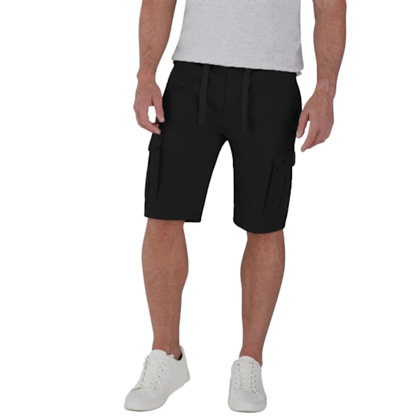 Raging Bull Herr Cargo Shorts 30R Svart Black 30R