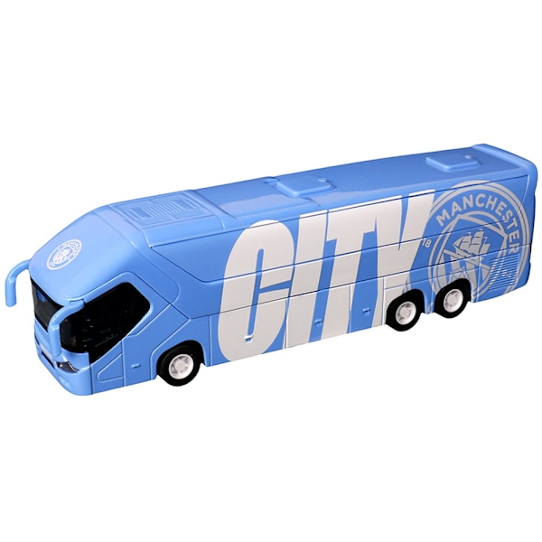 Manchester City FC Die Cast Leksaksbuss En Storlek Himmelblå/Vit Sky Blue/White One Size