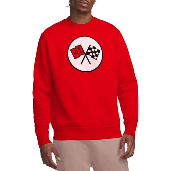 Chevrolet Unisex Vuxen 2:a Gen Vette Logotyp Sweatshirt M Röd Red M