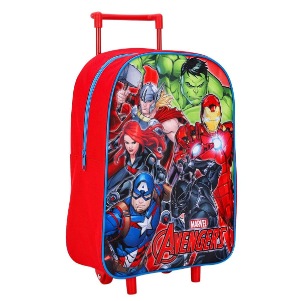 Marvel Avengers Superhero Trolley Bag One Size Röd/Blå Red/Blue One Size