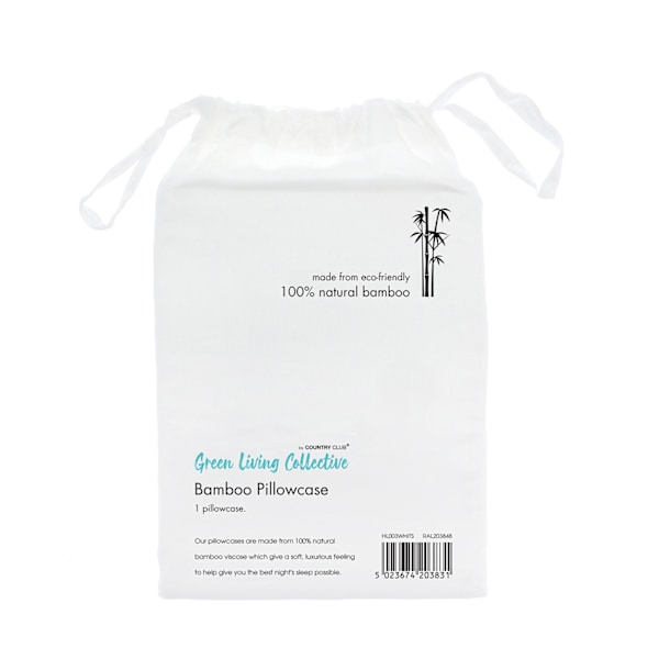 Hem & Living Bambu örngott One Size Vit White One Size