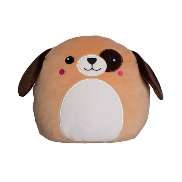 Mumbles Squidgy Hund Plyschleksak En Storlek Brun Brown One Size