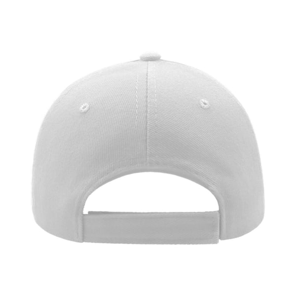 Atlantis Liberty Five Heavy Brush Cotton 5 Panel Cap (2-pack) White One Size