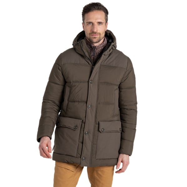 Craghoppers Isolerad Jacka med Huva Herr L Woodland Green Woodland Green L