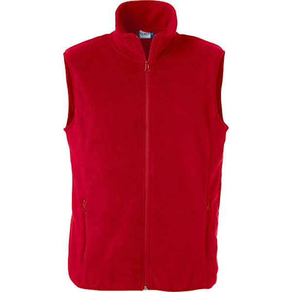 Clique Unisex Vuxen Basic Polar Fleece Väst Topp L Röd Red L
