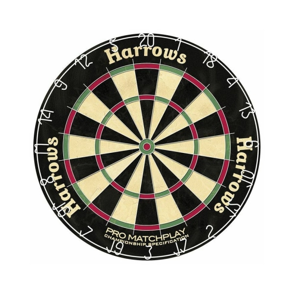 Harrows Matchplay Borst Dartboard One Size Flerfärgad Multicoloured One Size