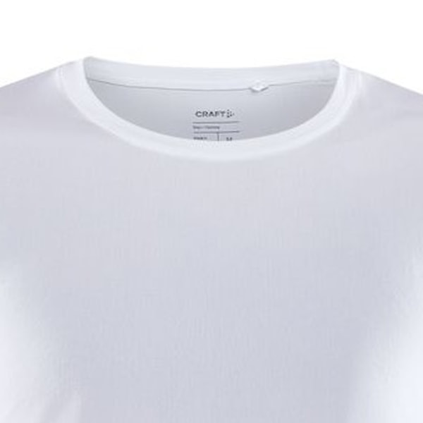 Craft Herr Essential Core Dry Kortärmad T-Shirt M Vit White M