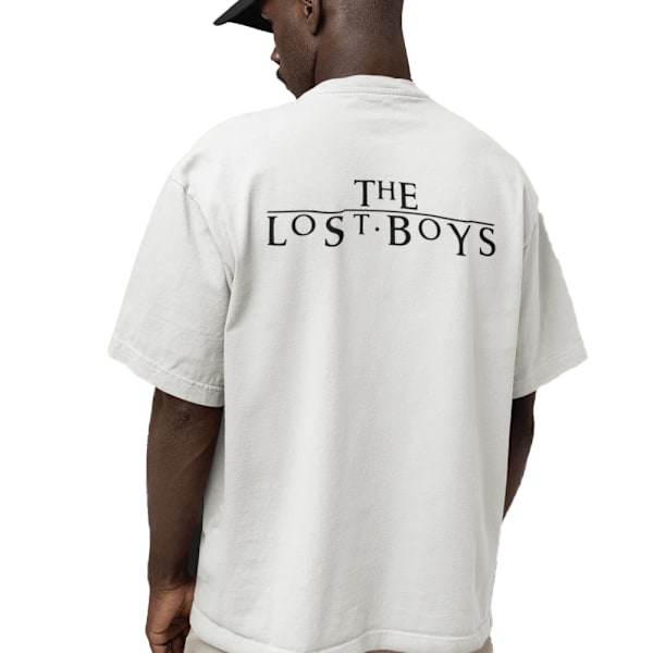 The Lost Boys Unisex Adult Fangs T-Shirt S Vit White S