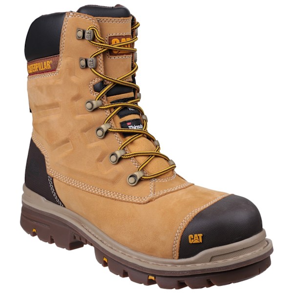 Caterpillar Adults Premier Vattentäta Komposit Arbetskängor 10 U Honey 10 UK