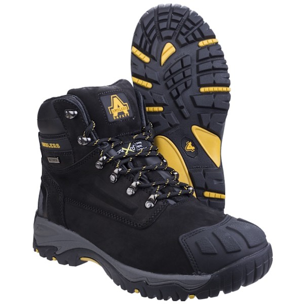 Amblers Safety FS987 Säkerhetskänga / Herrkängor 9 UK Svart Black 9 UK