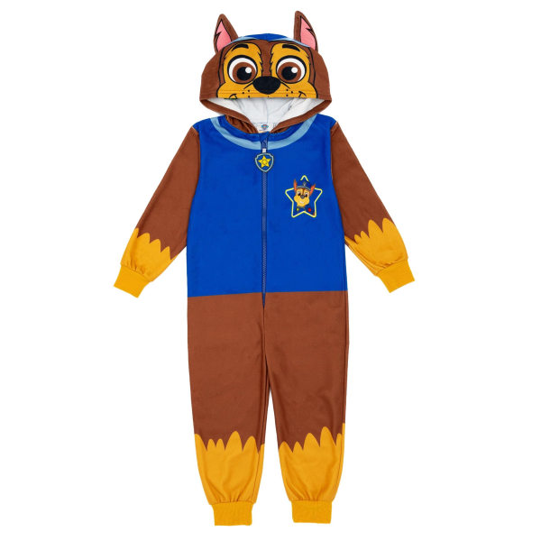 Paw Patrol Childrens/Kids Chase Allt-i-ett nattkläder 6-7 år Blue/Brown/Yellow 6-7 Years