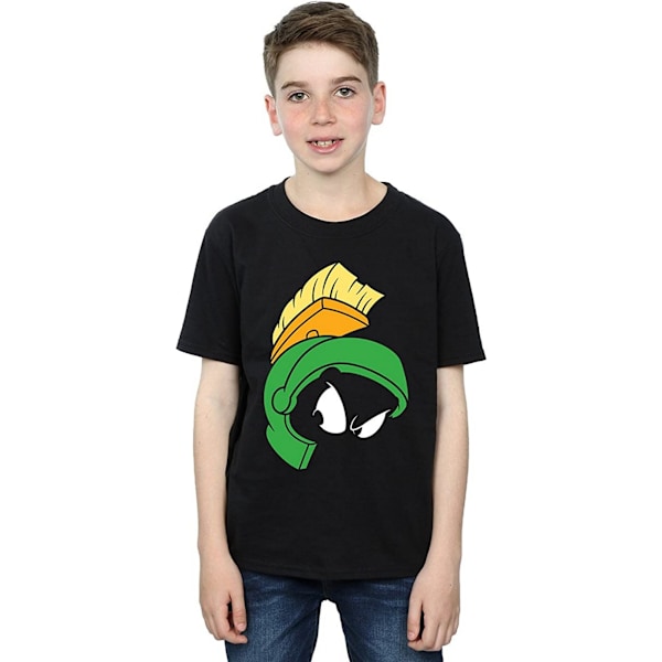 Looney Tunes Pojkar Marvin The Martian Bomull T-shirt 7-8 År B Black 7-8 Years