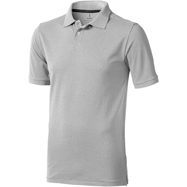 Elevate Calgary Kortärmad Polo (2-pack) XS Grå Melange Grey Melange XS