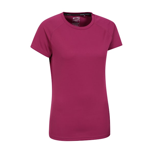 Mountain Warehouse Dam/Dam Endurance T-shirt 10 UK Lila Purple 10 UK