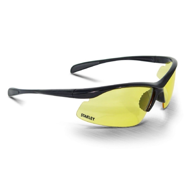 Stanley Unisex 10-Base Curved Half-Frame Safety Eyewear One siz Amber One size