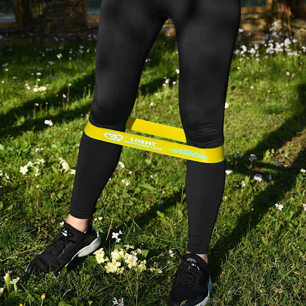 Fitness Mad Mini Power Loop Resistance Band XL Gul Yellow XL