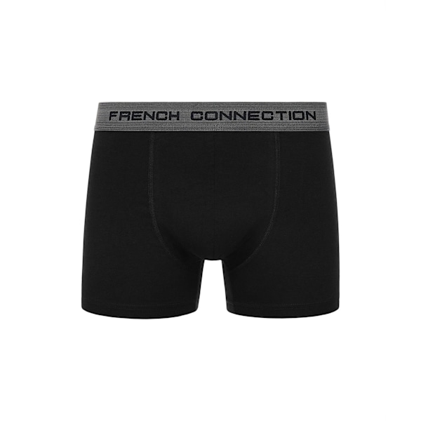 French Connection Herr FC31 Boxershorts (3-pack) L Svart/Grå Black/Grey L