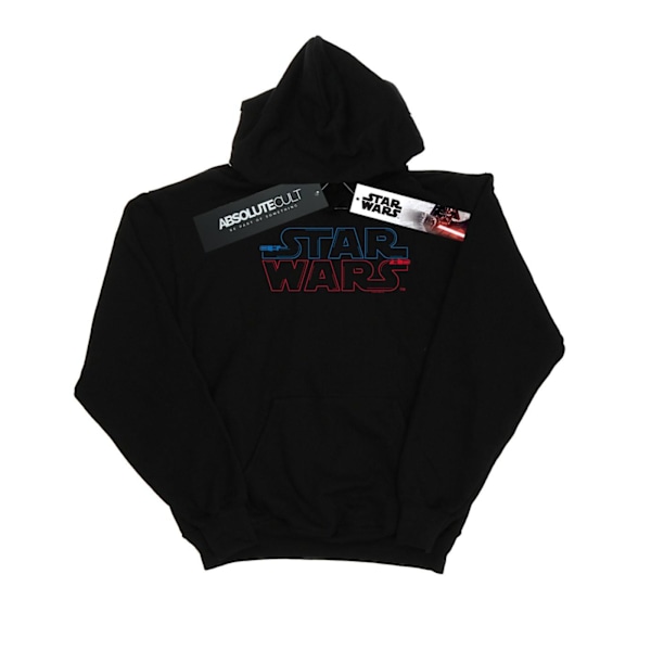 Star Wars Herr Lightsaber Logo Hoodie 4XL Svart Black 4XL