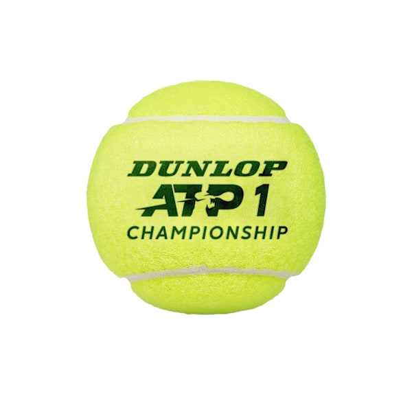 Dunlop ATP Championship Tennisbollar (4-pack) One Size Gul Yellow One Size