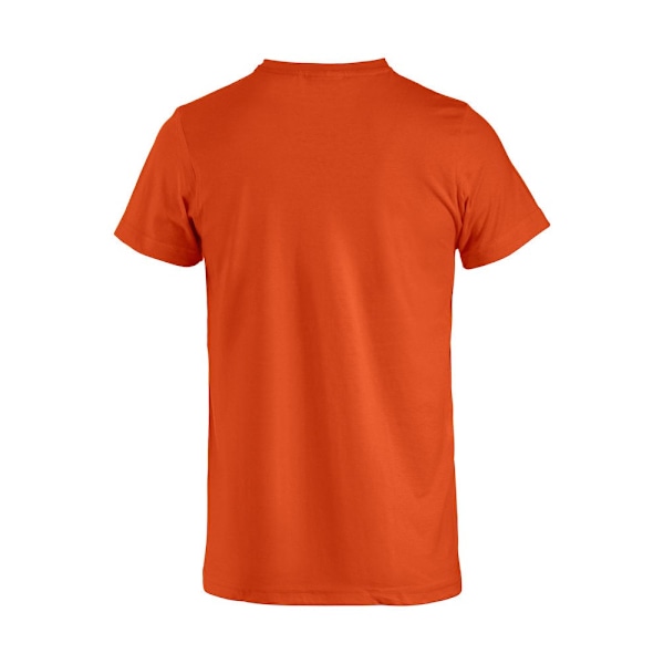 Clique Basic T-shirt L Blood Orange för män Blood Orange L