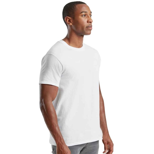 Fruit of the Loom Unisex Vuxen T-shirt i Tung Bomull M Vit White M