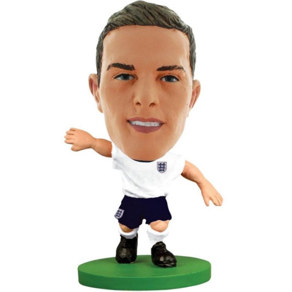 England FA Jordan Henderson SoccerStarz Figurine One Size Vit White/Navy One Size