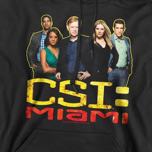 CSI: Miami Herrtröja med tryck M Svart Black M