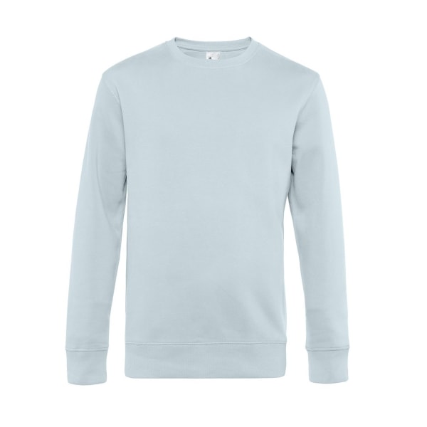 B&C Herr King Sweatshirt L Himmelsblå Sky Blue L