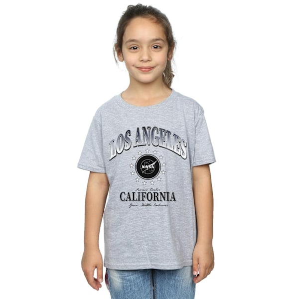 NASA Girls California Science Centre Bomull T-shirt 12-13 år Sports Grey 12-13 Years